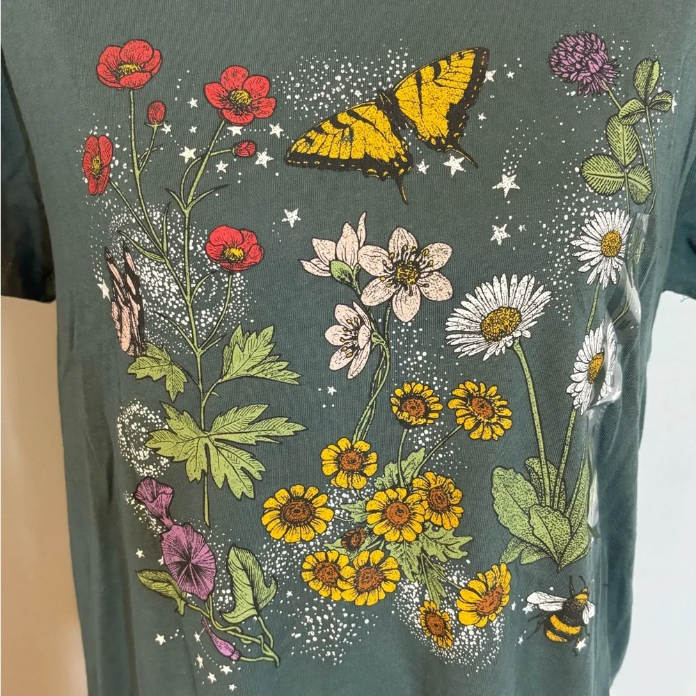 MAD Engine Teal Graphic Tee - Picture 2 of 4